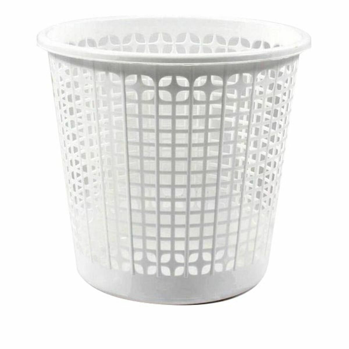 Papierkorb Dem Office Weiß (12 Stück) (ø 27 x 25,5 cm)