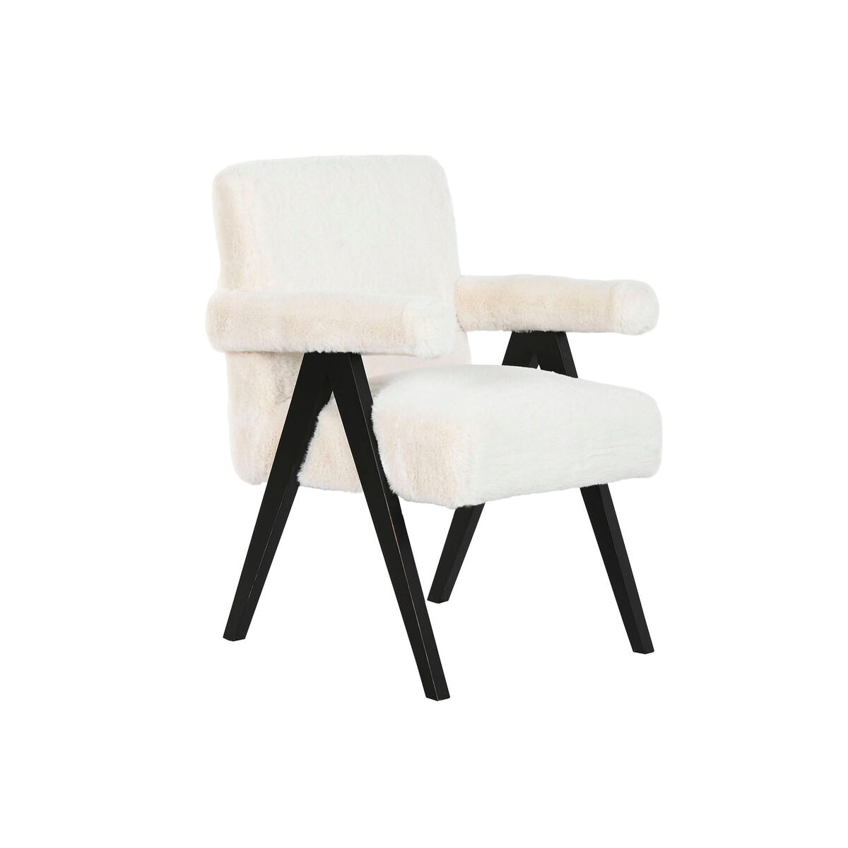 Sitz Home ESPRIT Weiß Holz 54 x 64 x 86 cm