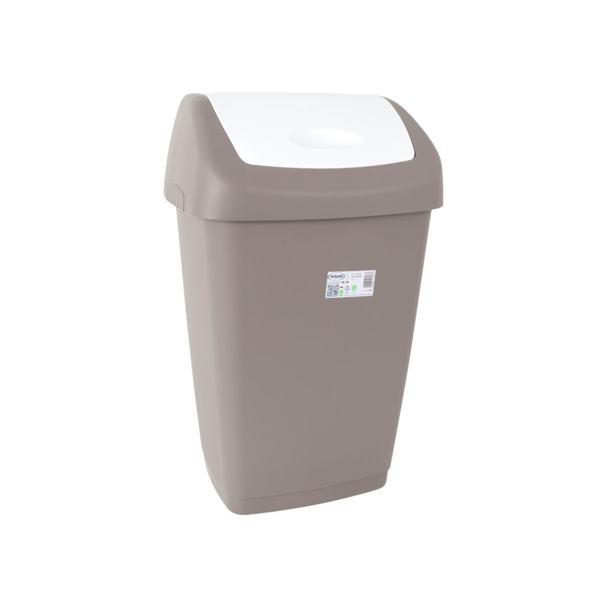 Papierkorb Tontarelli Aurora Grau 55 L (6 Stück)